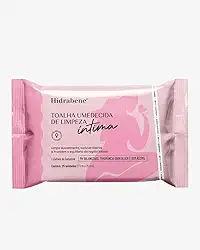 Hidrabene Toalha Umedecida de Limpeza Íntima