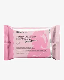 Hidrabene Toalha Umedecida de Limpeza Íntima
