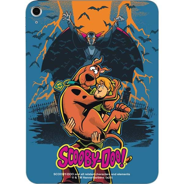 Skinit Decal Tablet Skin Compatible with iPad 11th Gen (2025) - Officially Licensed Scooby Doo Beware of Dracula Design