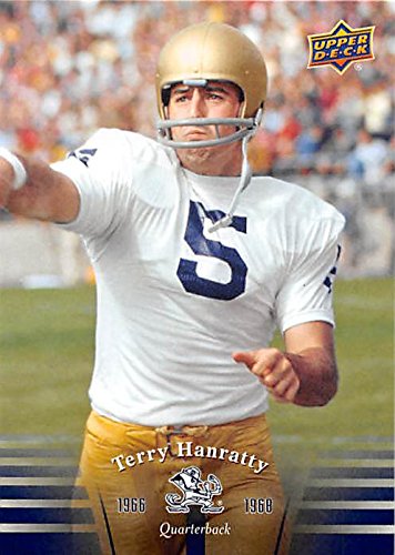 Terry Hanratty Notre Dame 2012 Upper Deck #14 Football Card