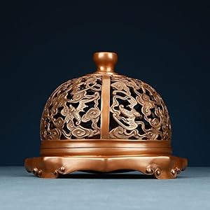 Incenseholdercopperincenseburneryunfupatternruyiincenseburnertearoomstudyincenseincenseburnerincenseburner Urban Country Home Decor Incense holder copper incense burner yunfu pattern ruyi incense burner tea room study incense incense burner incense burner urban country home decor