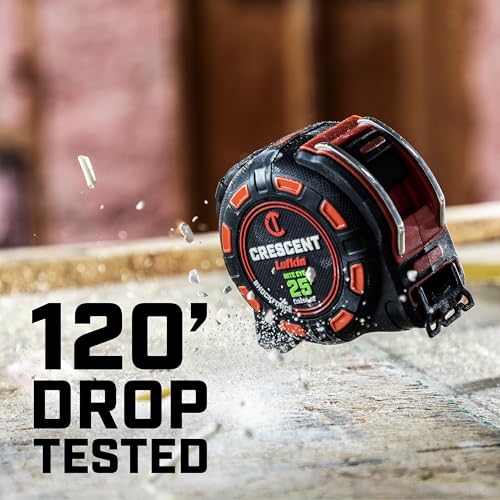 Crescent Lufkin 16 Ft. SHOCKFORCE NITE Eye Magnetic Tape Measure | LM1316B-02