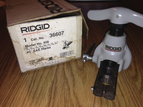 RIDGID 83037 Flangiatore a cricco a 45° SAE esteso...