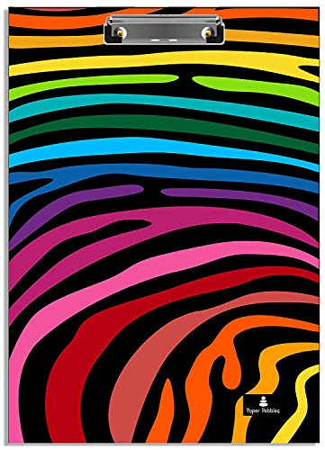 Paper Pebbles Rainbow Digital Reprint Clip Board Exam Pad (14×10 Inches) Premium Quality (Acrylic) Paper Pebbles Rainbow Digital Reprint Clip Board Exam Pad (14×10 Inches) Premium Quality (Acrylic)