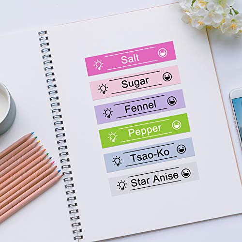 6x MarkField Compatibile Nastro per Etichette