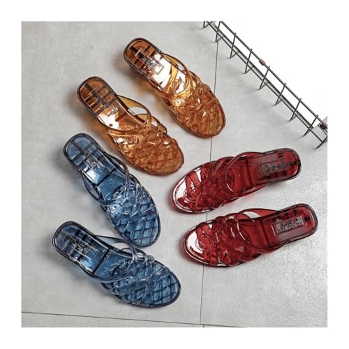 Slides, Fashion Crystal Slippers Indoor Outdoor Thick Bottom Slope Sandals with Personality,for Women and Mens2