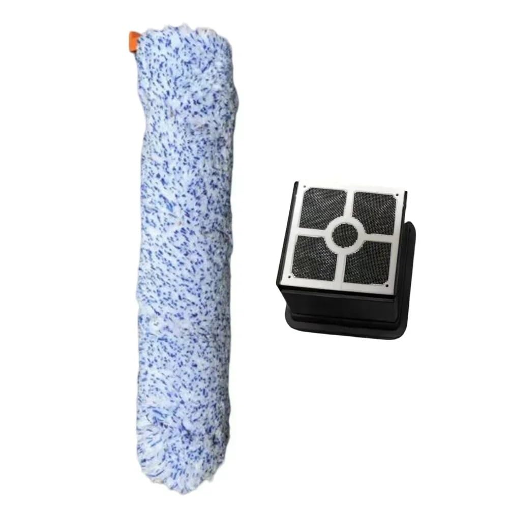 Filtros De Cepillo Giratorio Compatibles con ILIFE, For Aspiradoras Inalámbricas W90, De Limpieza En Seco Y Lavado Inteligente, Repuestos For Aspiradoras Inalámbricas.(1XRoller Brush)