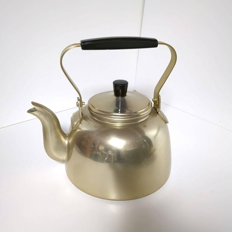 MATUTAKA印　昭和レトロ　やかん Amazon.co.jp: 日本アルミ ツルマル印 やかん 8L 昭和レトロ