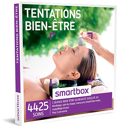 SMARTBOX - Coffret Cadeau femme homme - Tentations bien-être - idée cadeau - 4425 soins : 1 séance bien-être jusqu'à une heure pour 1
