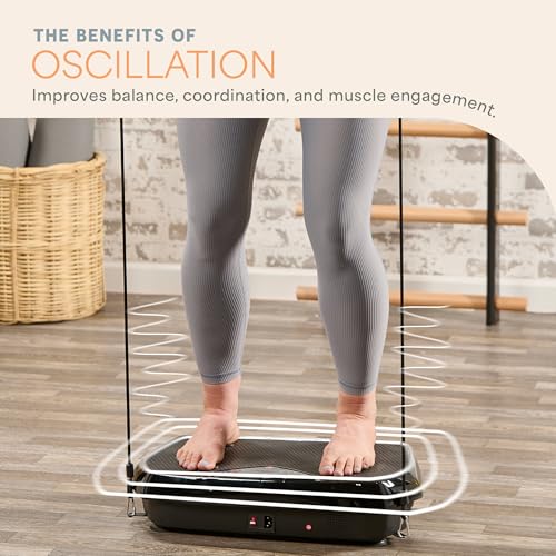 Lifepro Vibration Plate Exercise Machine with Magnetic Acupoints - Full Body Vibration Platform for Beginners and Recovery - Ideal Lymphatic Drainage Massager for Muscle Toning and Overall Fitness4