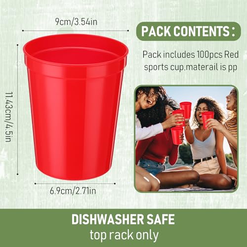 Fun Express Orange Congrats Grad Disposable Cups - Bulk set of 50, Each cup holds for Graduation Party Supplies