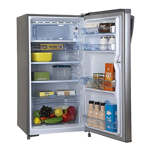 Image of CROMA 170 L 3 Star Direct Cool Single Door Refrigerator (CRAR0211, Silver)