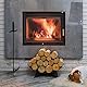 SPORTARC Feuerhaken für Kamin, 101,6 cm, robuster Kamin-Schürhaken, rostbeständig, schwarze Oberfläche, Feuerstelle, Werkzeuge für Kamin, Feuerstelle