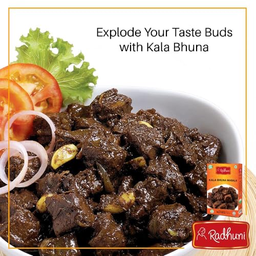 Rahuni Beef Kala Bhuna Premix masala 80g, easy cook premixed spieces from Square foods Bangladesh (80g, 6)