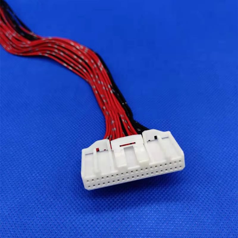 40Pin Quality Car Navigation Instrument Host air Conditioner Plug Harness Connector for Toyota 90980-12169 - (Color Name: Black)