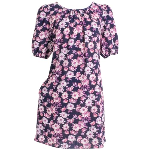 Connected Apparel Womens Floral Print Wear to Work Sheath Dress