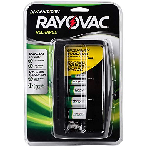 Rayovac Universal Battery Charger PS204 Gene