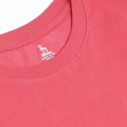 Image of Men's T-Shirts Ringspun Cotton Crew Neck Tee Shirts|Casual Wear T Shirt | Pre Shrunk with Panel Wash