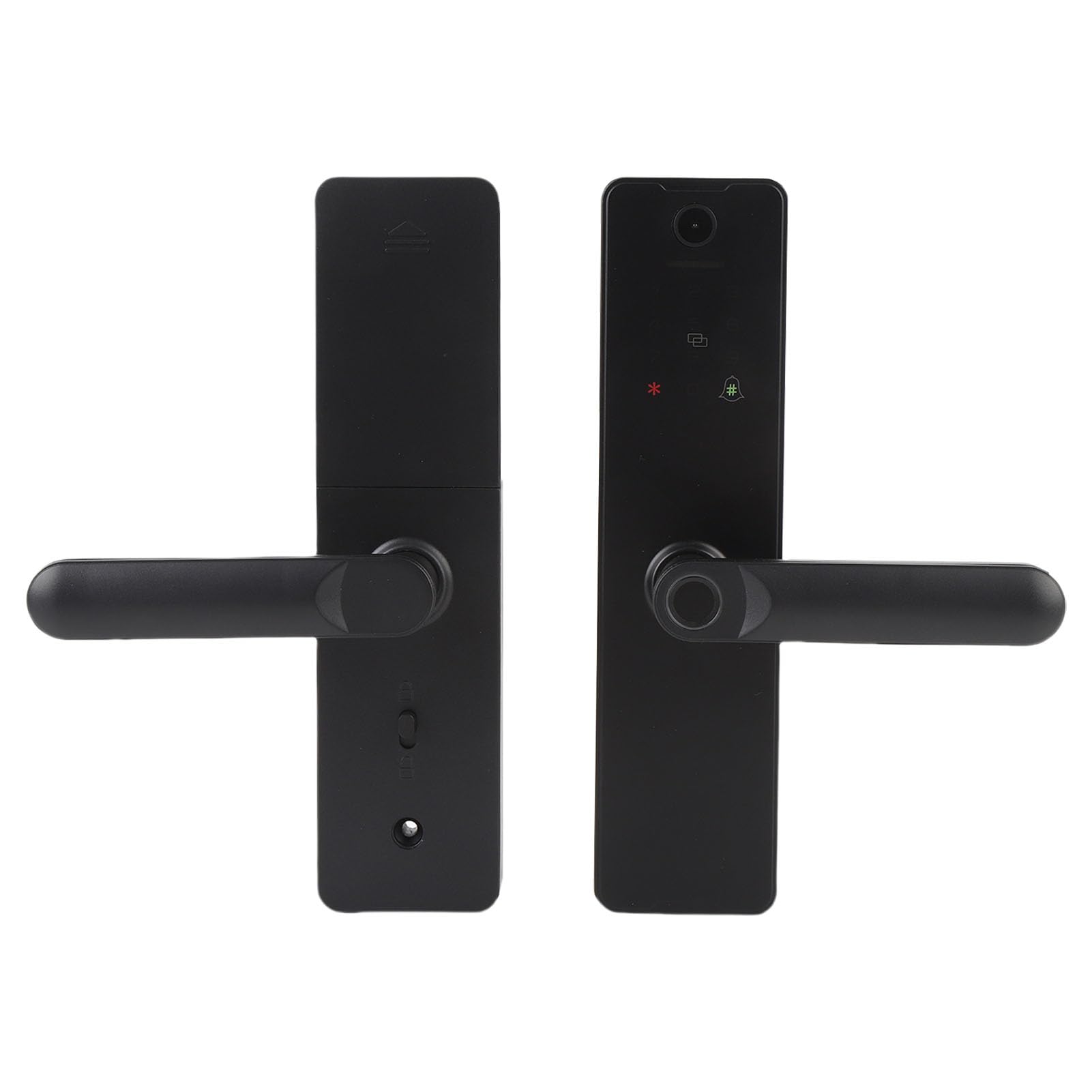 Cryfokt Smart Door Lock with HD Camera 6 in 1 Password IC Card Key APP