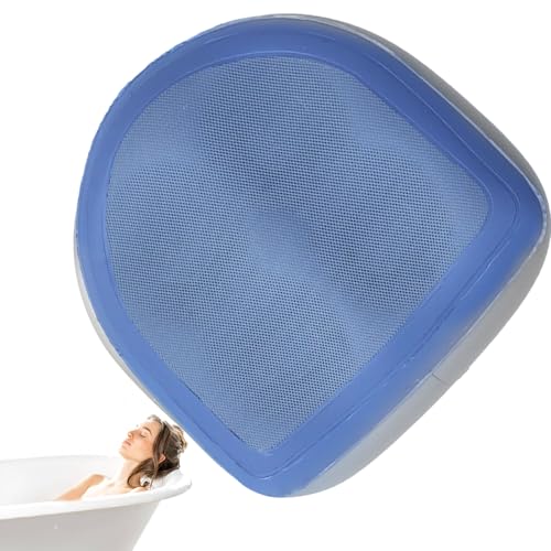 ホットタブクッションブースター ? インフレータブルスパシートパッド、ブローアップバスチェア、調節可能な空気充填サポート枕、耐久性のあるPVC素材、快適な座りパッド |ジャグジーおよび家庭用インフレータブル温水浴槽シート