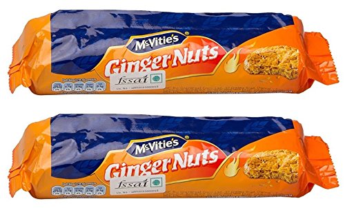 Mcvitie S Ginger Nuts Biscuit 250g Pack Of 2 Amazon In Grocery Gourmet Foods
