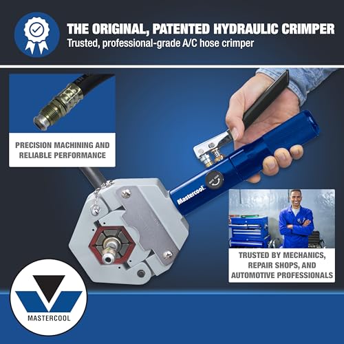 Mastercool 71500-A Hydra-Krimp herramienta hidráulica miniatura 2
