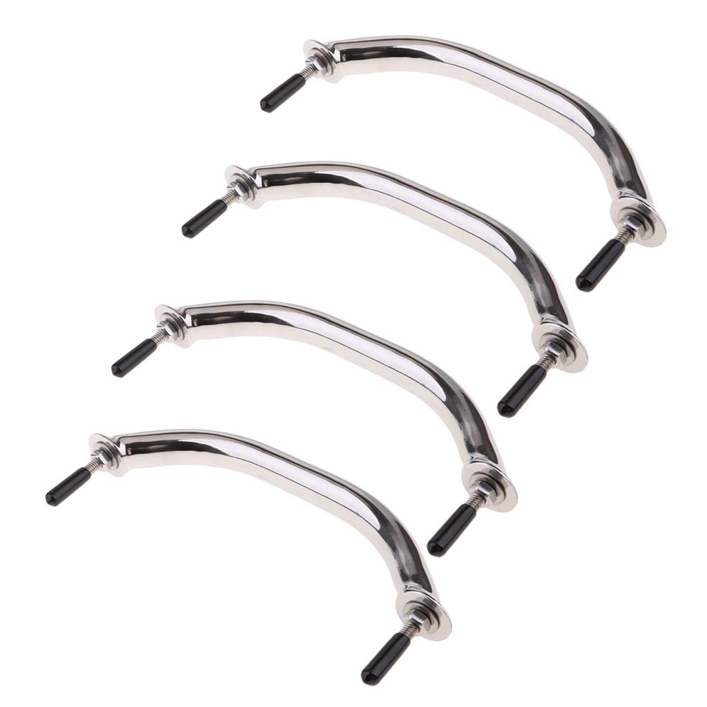 The Style Sutra 4x316 Stainless Steel Durable Polished 9'' Marine Boat Grab Handle Handrail|Motors | Parts & Accessories | Boat Parts |1 Piece Grab Handle(4 Pack)-image-45