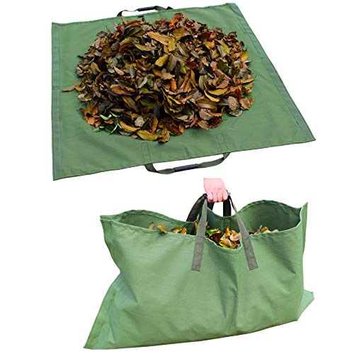 Buy Garden Leaf Yard Waste Bag Container Holder Collector Grass Lawn