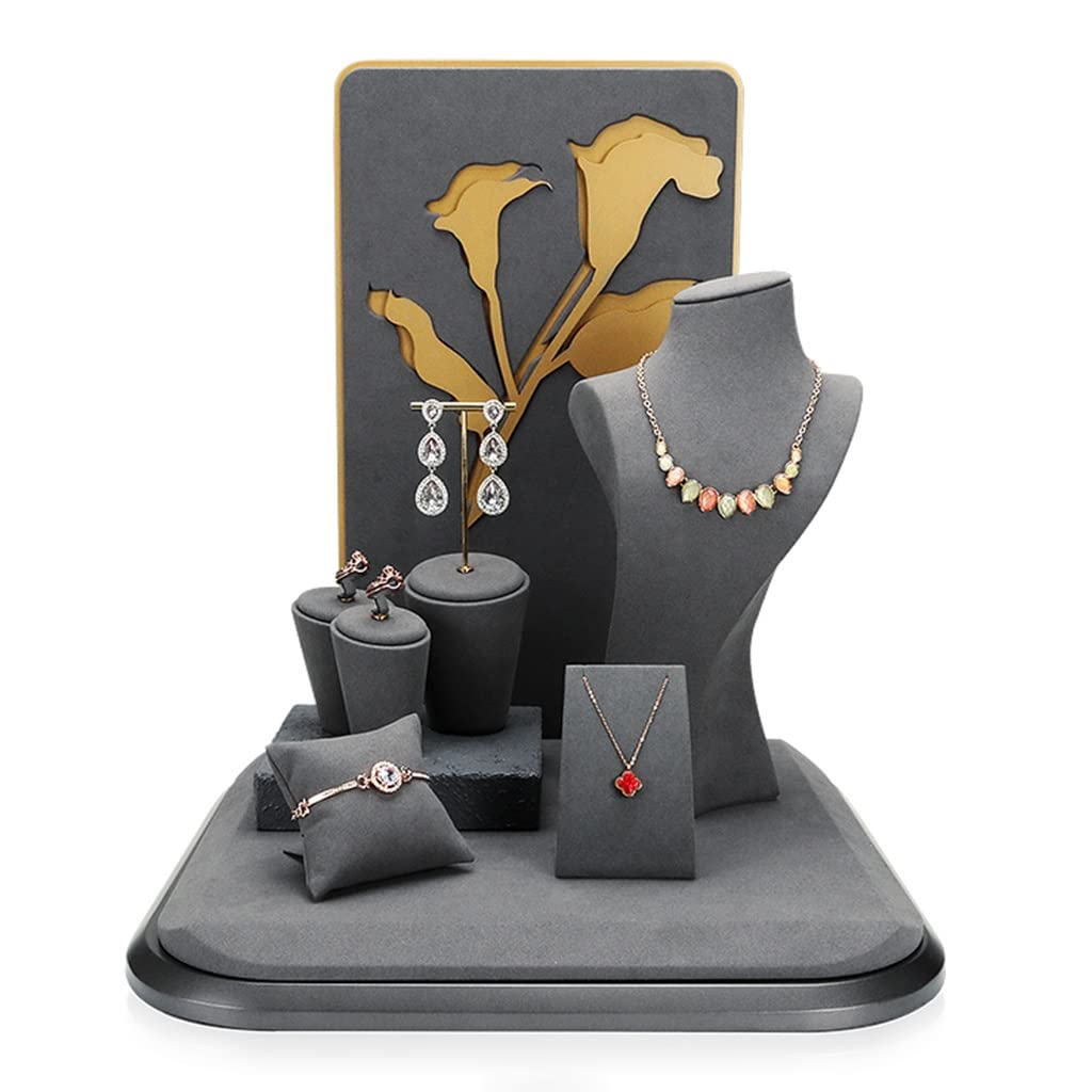 ジュエリーディスプレイスタンド垂直リングシェルフディスプレイ