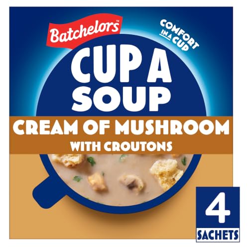 Batchelors Cup a Soup Mushroom Instant Soup 4 Sachets 99 g
