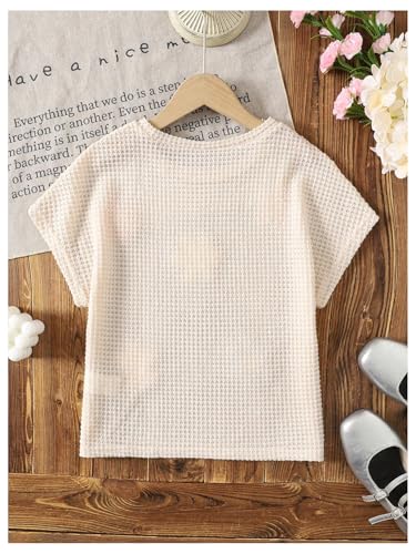 Verdusa Girl's Boho Floral Crochet Tops Cute Vacation Going Out T Shirts2