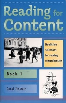 Paperback Reading for Content, Book 1 (Grade 3) Book