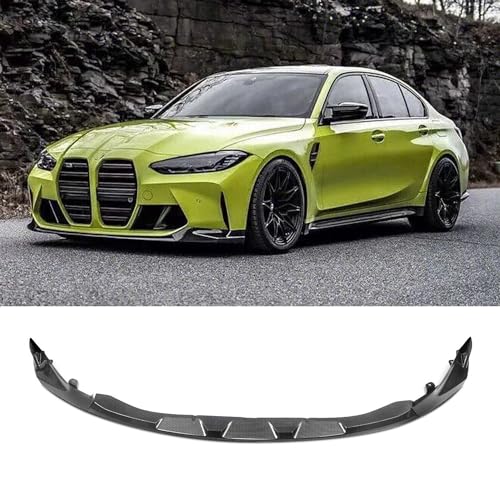 Front Lip Compatibility with 2021-2024 G80 M3 G82 G83 M4 Front Splitter Bumper Chin Lip Spoiler Carbon Fiber