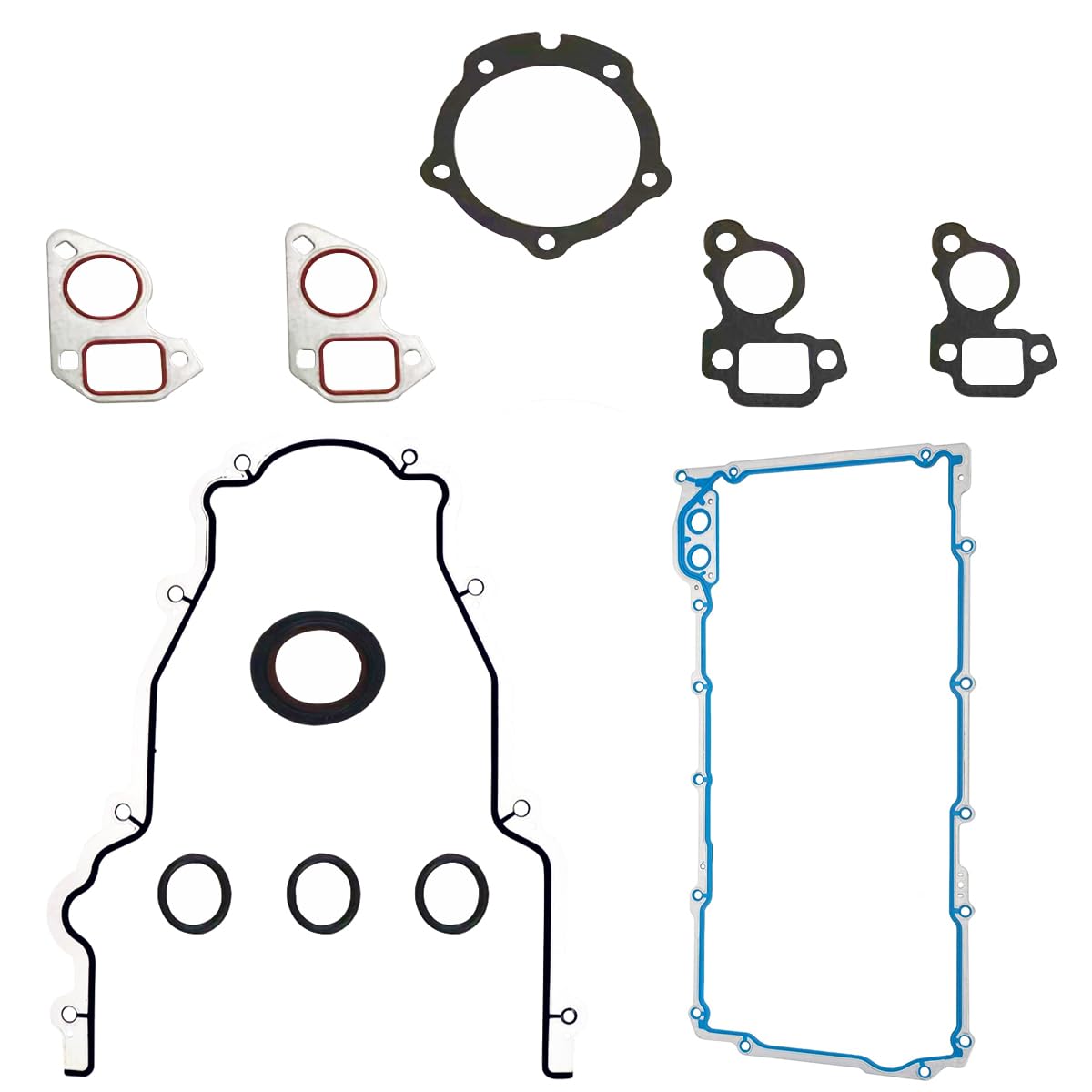 Oil Pan Gasket 5.3 5.7 6.0 LS1 LS2 LS3 LM7 LQ4 OS30693R 12612350 Timing Cover Gasket