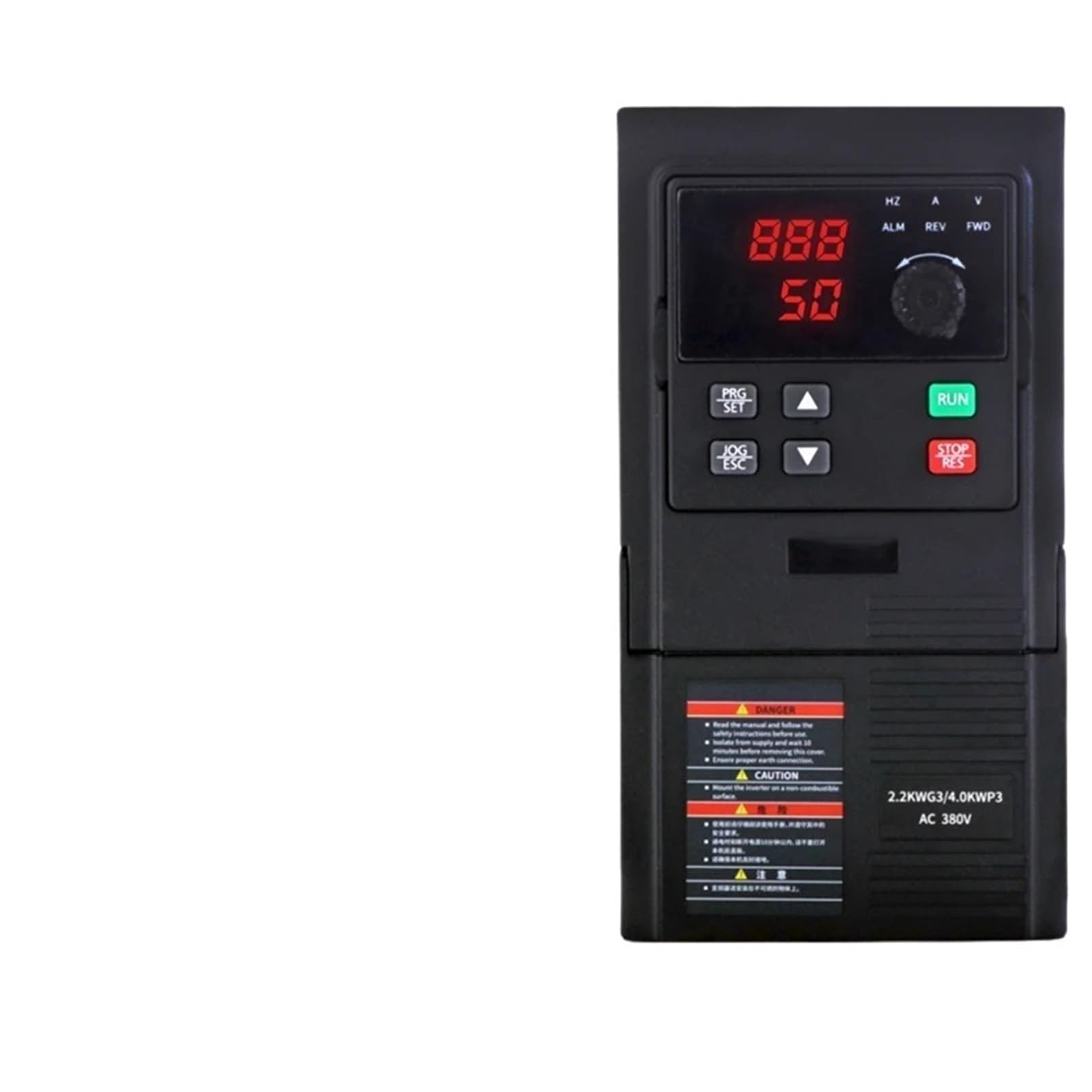 1pcs 380V/220V VFD Variable Frequency Drive Converter Inverter 1.5/2.2/3/4/5.5KW 220v 3-Phase Motor Speed Controller(1.5kw,3ph380v-3ph380v)
