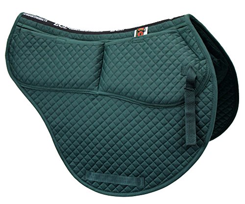 ECP Correction All Purpose Contoured Saddle Pad - Memory Foam Pockets