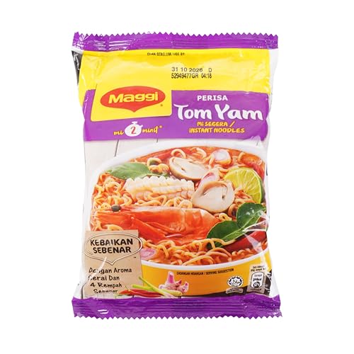 Image of MAGGI TOM YAM [ Tom Yam Flavor ] 400g Noodles (Imported), The Product of Malaysia
