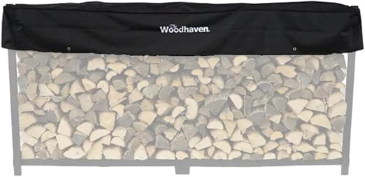 Woodhaven Standard Seasoning Replacement Cover - Black (8 Foot)
