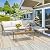 DWVO 6 Pieces Patio Furniture Set, L Couch Outdoor with Coffee Table&Washable Cushions, Outdoor Patio Sectional Wicker Rattan Conversation Sectional Set for Garden Yard Pool Beige