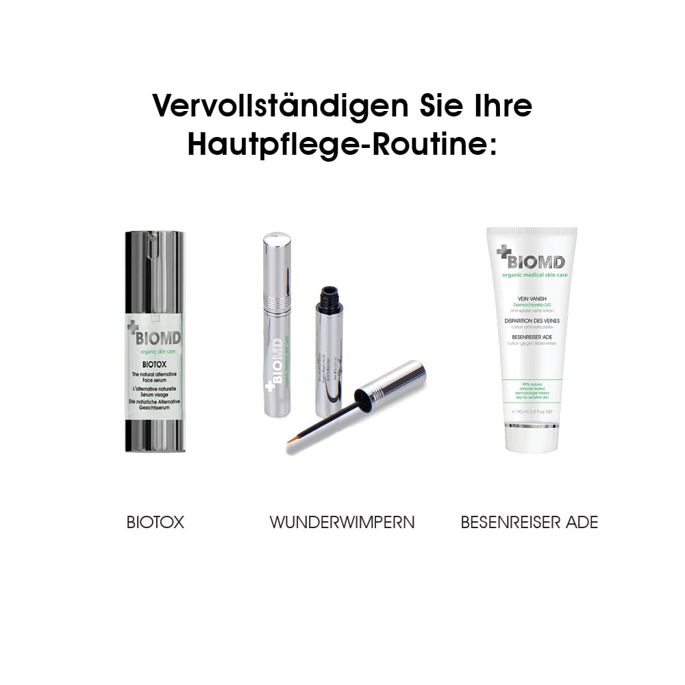 BioMD Przeciw wrastającym włoskom, z kwasami BHA i AHA, podrażnienia po goleniu, golenie, woskowanie, prevents ingrown hairs, Razor Burn, Shaving, Waxing, Vegan - 90ml