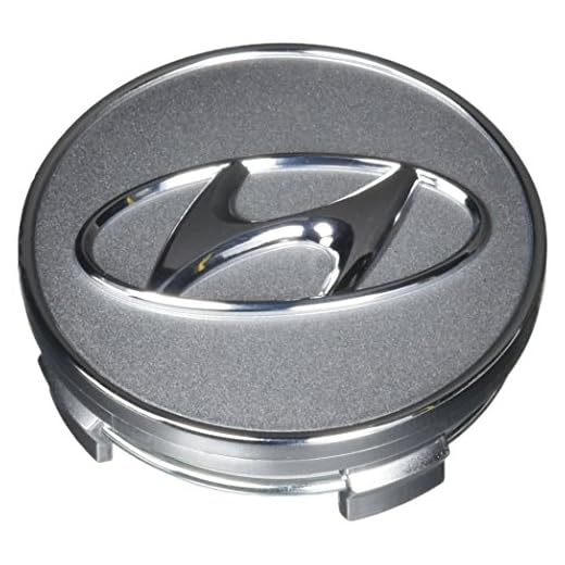Genuine Hyundai 52960-3K250 Wheel Hub Cap Assembly, Aluminum