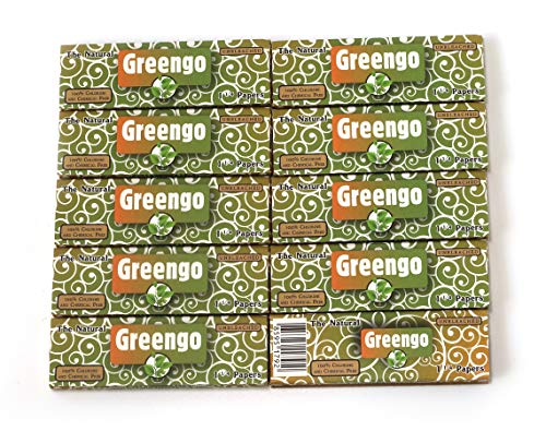 10 folletos - Papel de rollo natural sin blanquear Greengo tamaño 1 1/4-500 papeles
