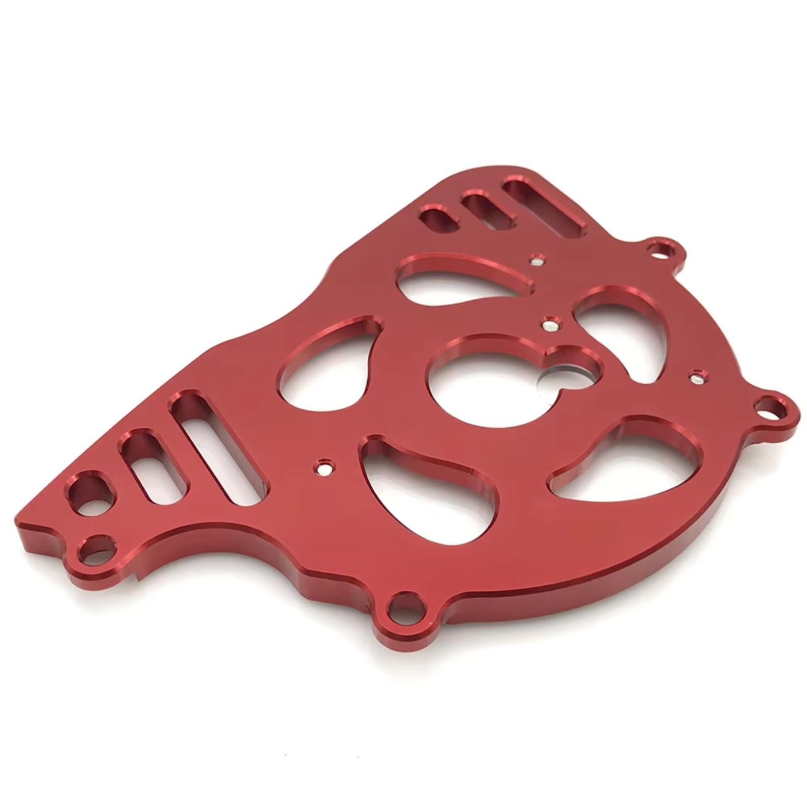Copricatena per coperchio pignone moto per per Z1000 Coperchio pignone moto | Protegge dagli schizzi di sabbia e fango garantendo una guida stabile anche sotto la pioggia(Red)