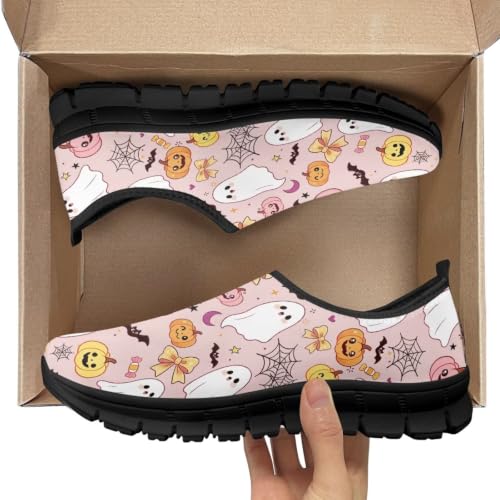 Image of Women's Loafers Slip On Slip Shoe Casual Walking Shoes Non Slip Work Shoes Mesh Athletic Sneakers