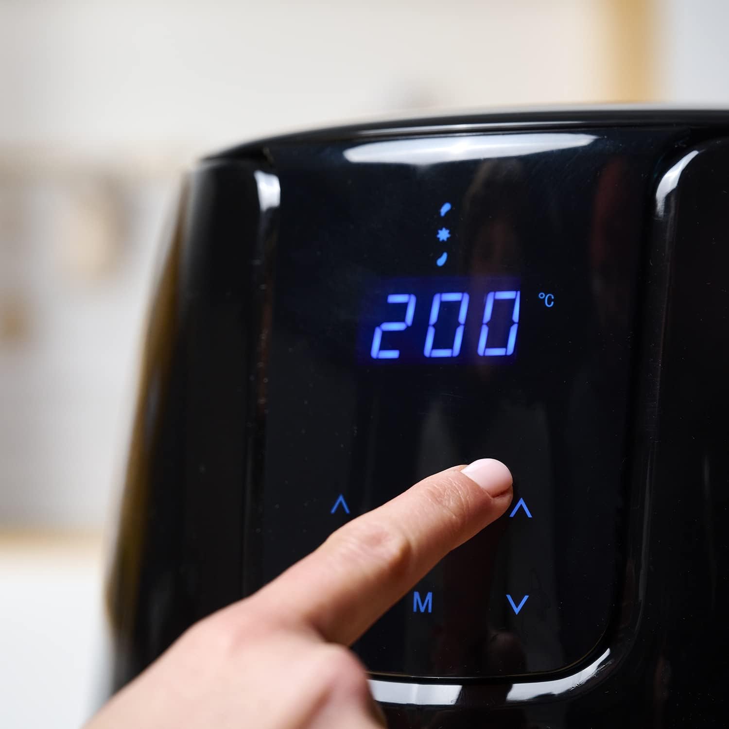 Taurus Air Fry Digitale + Friggitrice ad Aria, 1500 W, Plastica, Nero Taurus Air Fry Digitale + Friggitrice ad Aria, 1500 W, Plastica, Nero