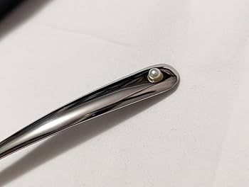 MIKIMOTO ミキモト　パール付きカトラリー（スプーン５本・フォーク５本 ） MIKIMOTO 未使用 楽器スプーン、フォーク セット 各5本入り