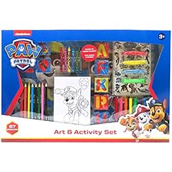 Maletin Pinturas Patrulla Canina Paw Patrol Set de Actividades 67 Piezas en Caja (CyP Brands)