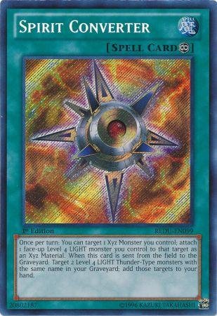 Yu-Gi-Oh! Spirit Converter REDU-EN099 Secret Rare - Return Of The Duelist Unlimited Edition Card