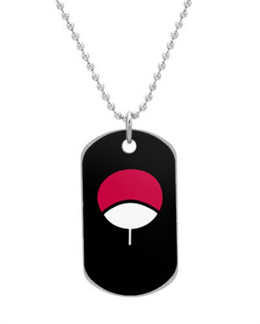 S2145 Naruto Uchiha Custom Unique Oval Dog Tag Pet Tag Necklace Pendant