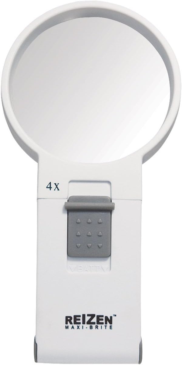 Maxi-Brite LED Handheld Magnifier - 4X